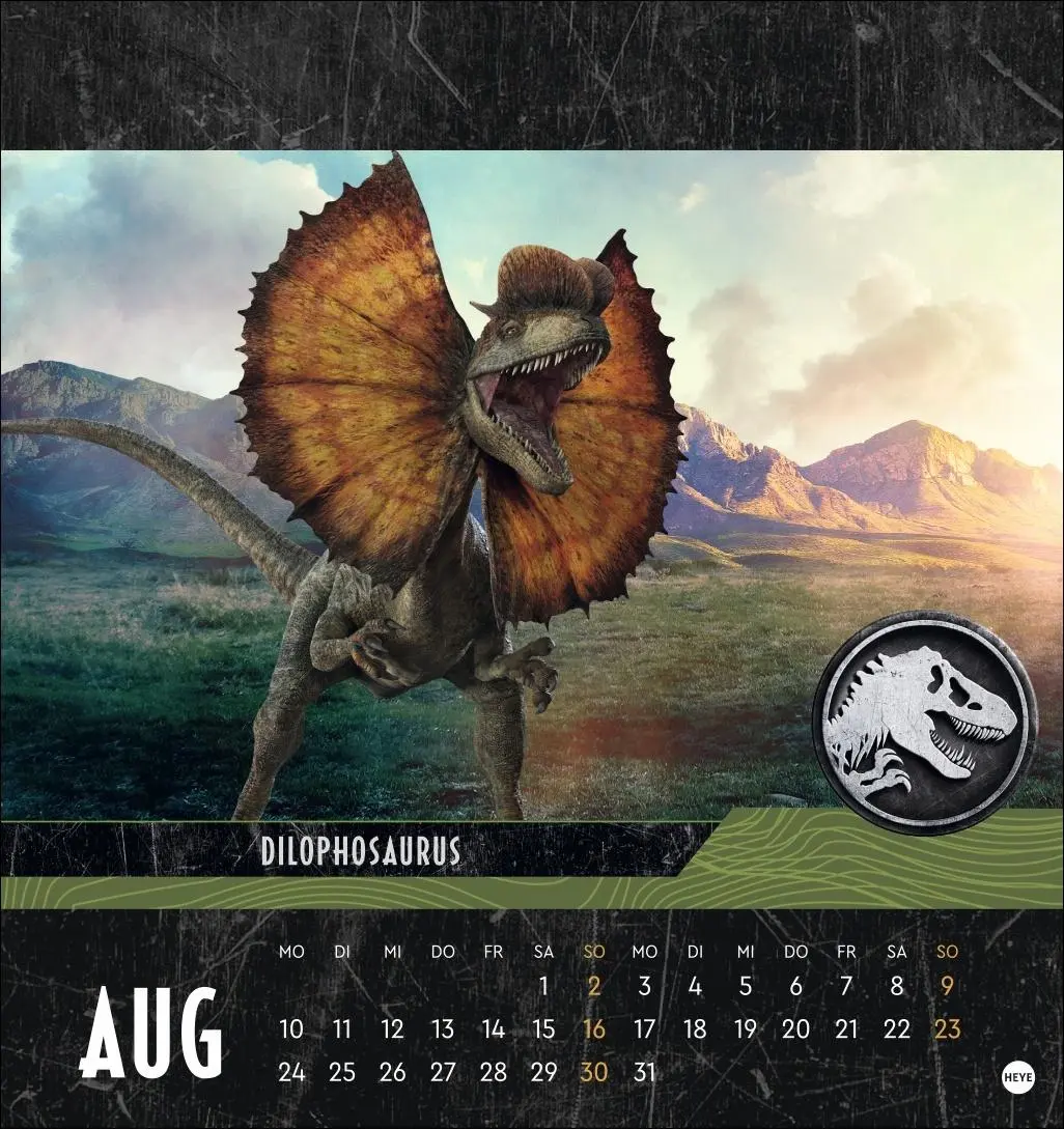 Bild: 9783756414185 | Jurassic World Postkartenkalender 2026 | Kalender | 13 S. | Deutsch