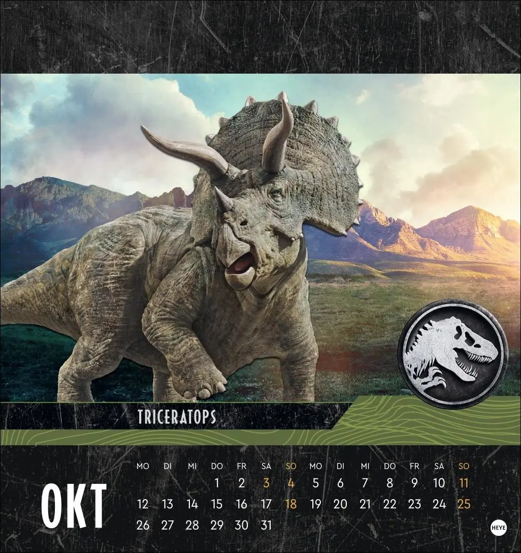 Bild: 9783756414185 | Jurassic World Postkartenkalender 2026 | Kalender | 13 S. | Deutsch