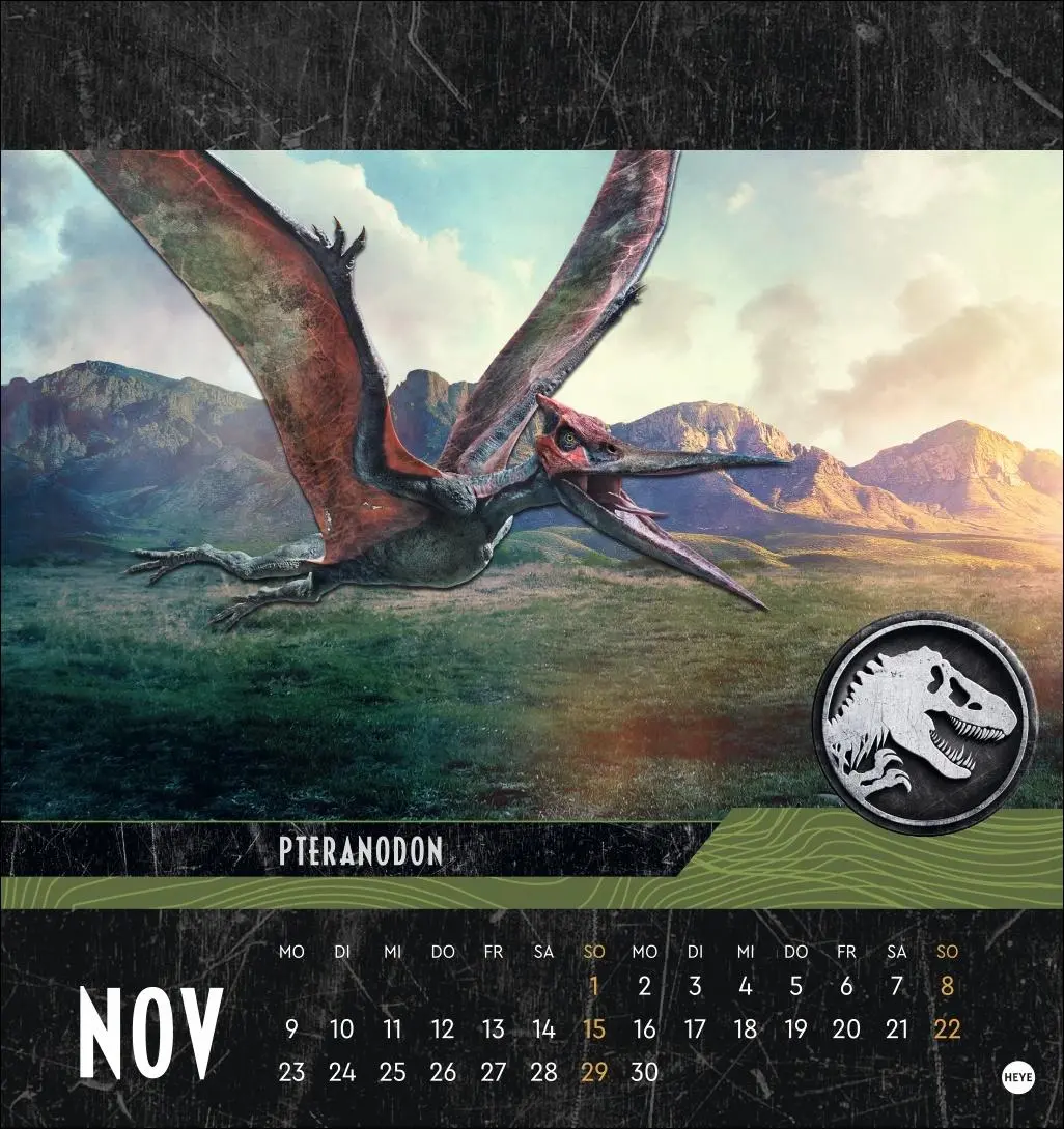 Bild: 9783756414185 | Jurassic World Postkartenkalender 2026 | Kalender | 13 S. | Deutsch