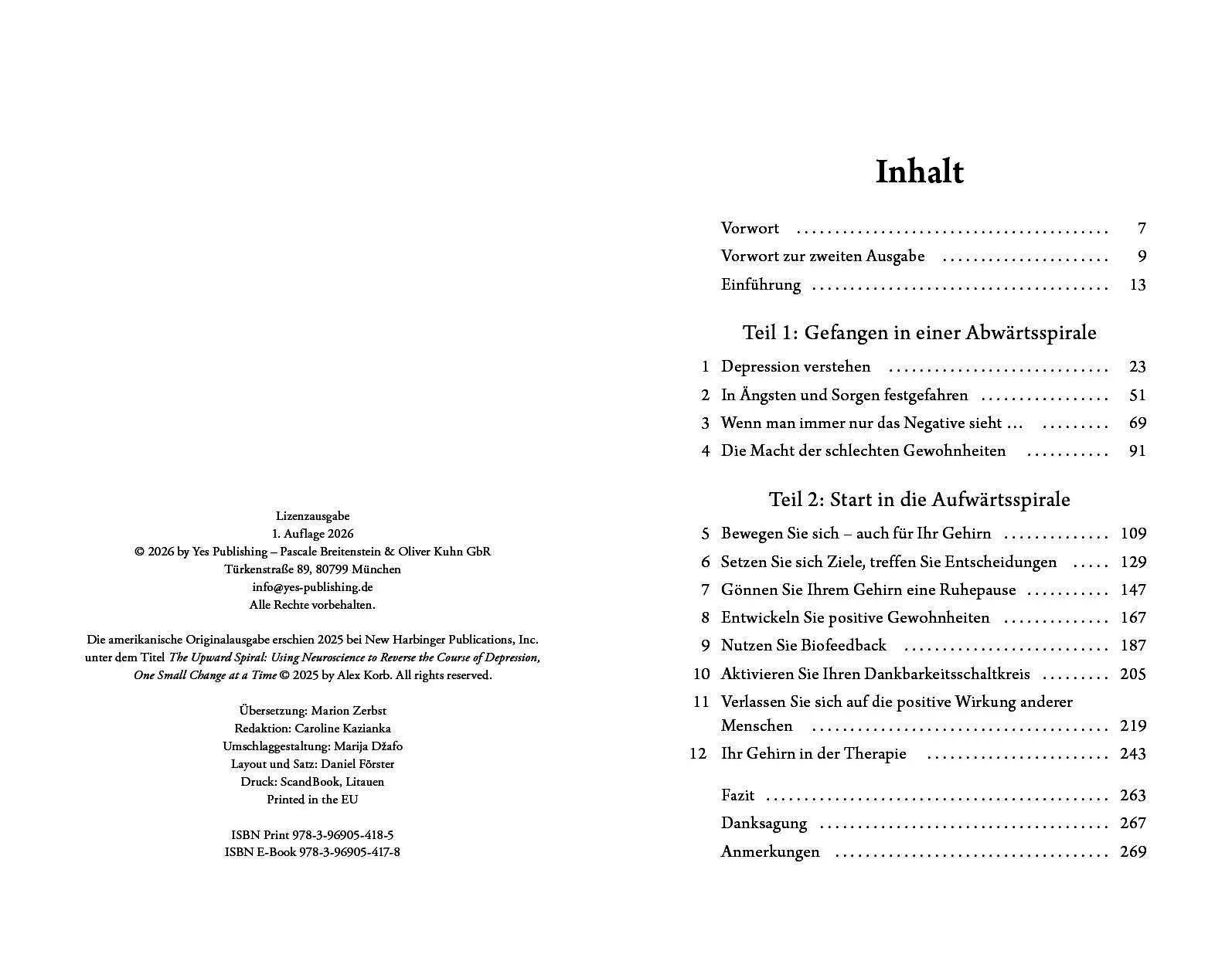 Bild: 9783969054185 | Aufwärtsspirale | Alex Korb | Taschenbuch | 288 S. | Deutsch | 2026
