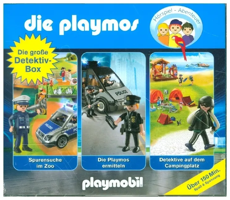 Cover: 4260229664285 | Die Groáe Detektiv-Box | Die Playmos | Audio-CD | 150 Min. | Deutsch