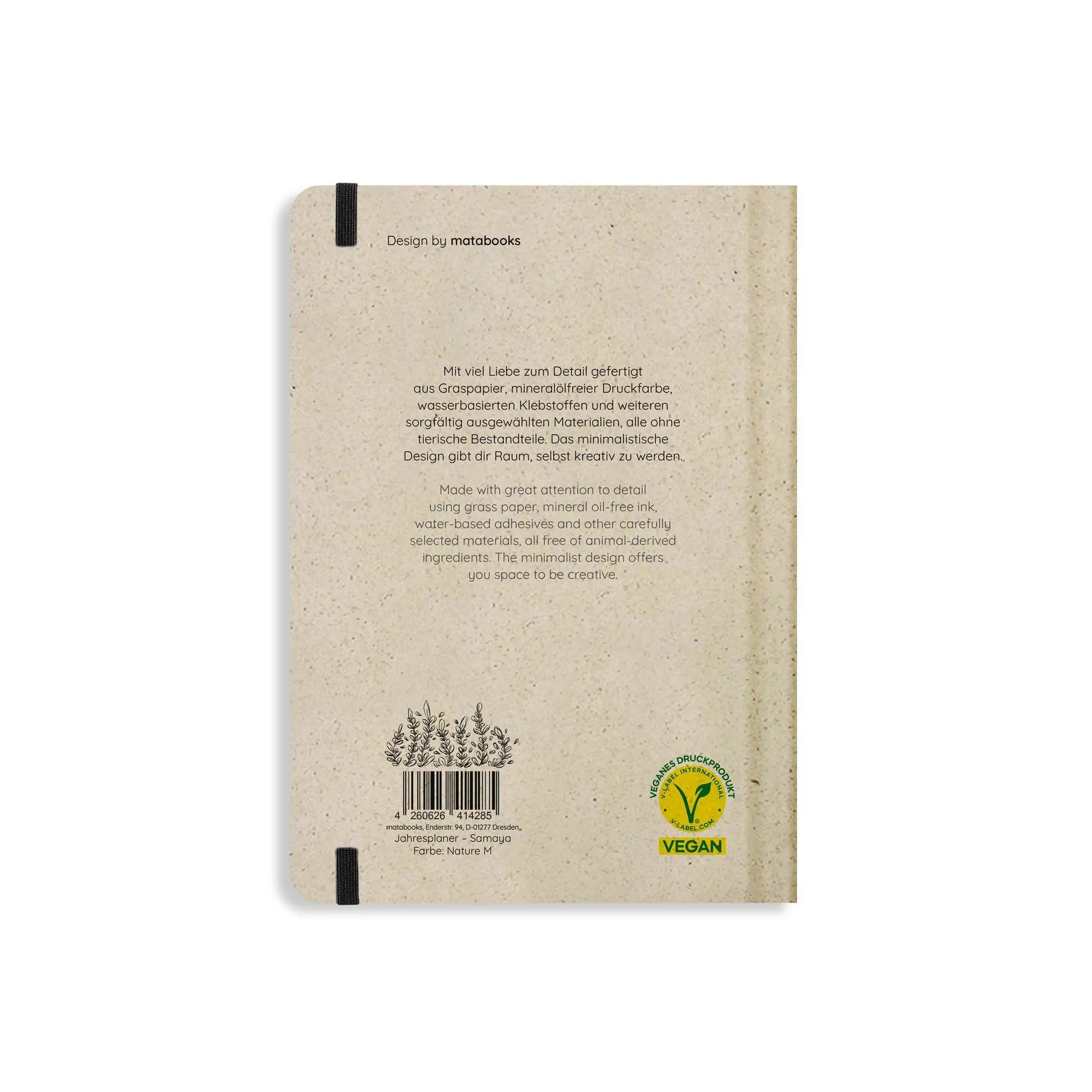 Bild: 4260626414285 | matabooks - A5 Kalender Samaya 2027 Farbe: Nature M (DE/EN) | Buch