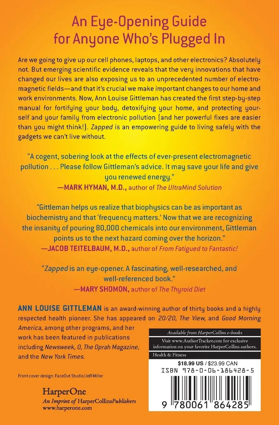 Rückseite: 9780061864285 | Zapped | Ann Louise Gittleman | Taschenbuch | Kartoniert / Broschiert
