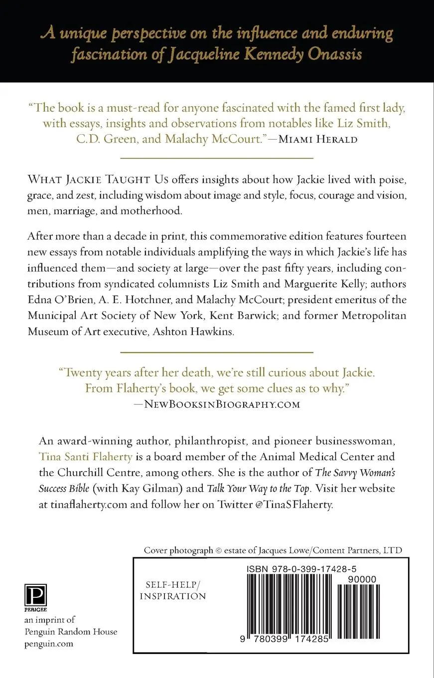 Rückseite: 9780399174285 | What Jackie Taught Us (Revised and Expanded) | Tina Santi Flaherty