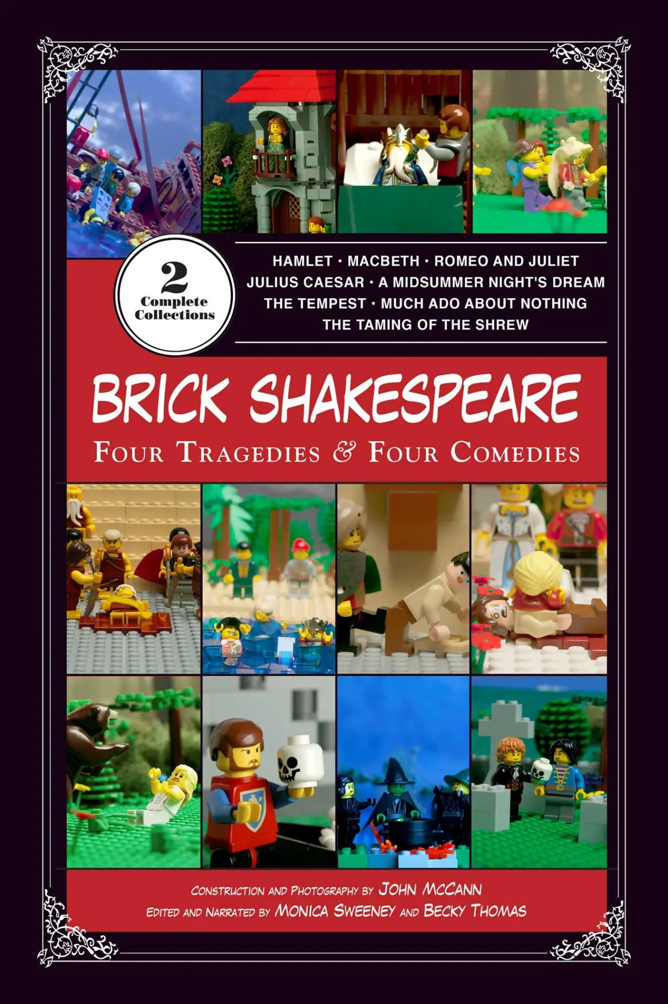 Cover: 9781510774285 | Brick Shakespeare | Four Tragedies &amp; Four Comedies | Mccann (u. a.)