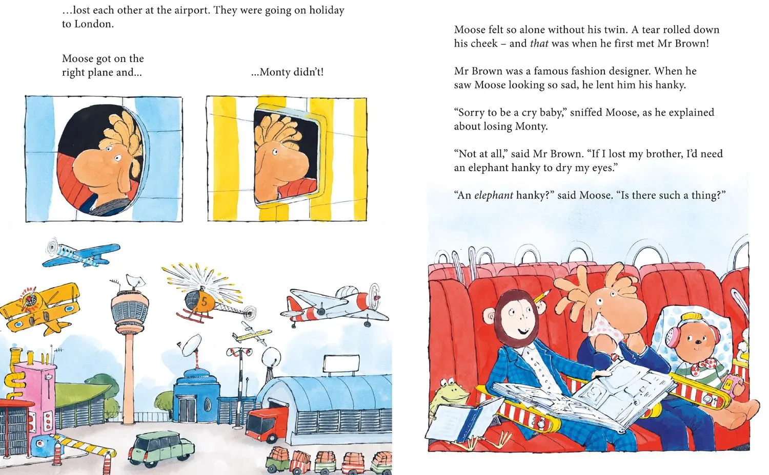 Bild: 9781843654285 | The Adventures of Moose &amp; Mr Brown | The Wrong Plane | Paul Smith