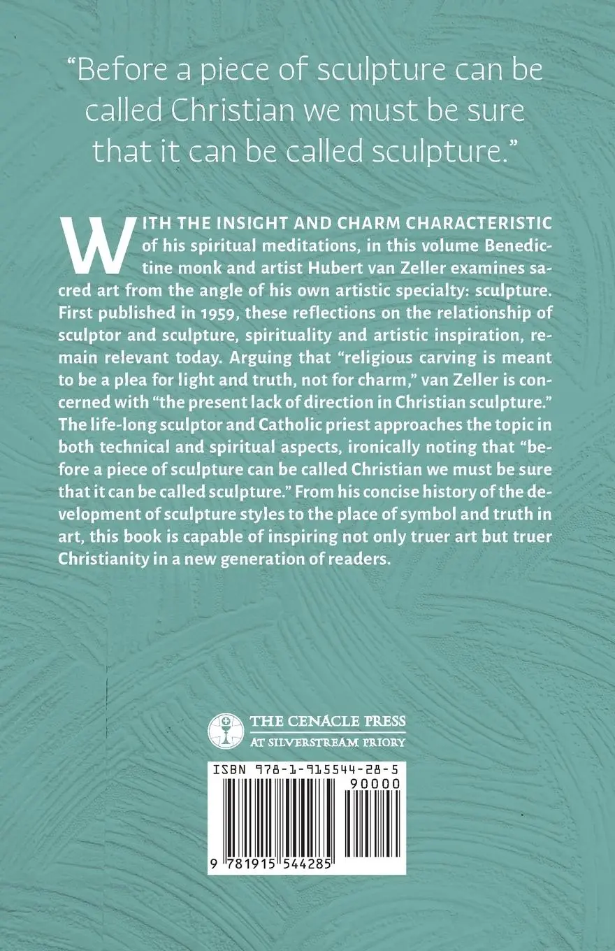 Rückseite: 9781915544285 | Approach to Christian Sculpture | Dom Hubert van Zeller | Taschenbuch