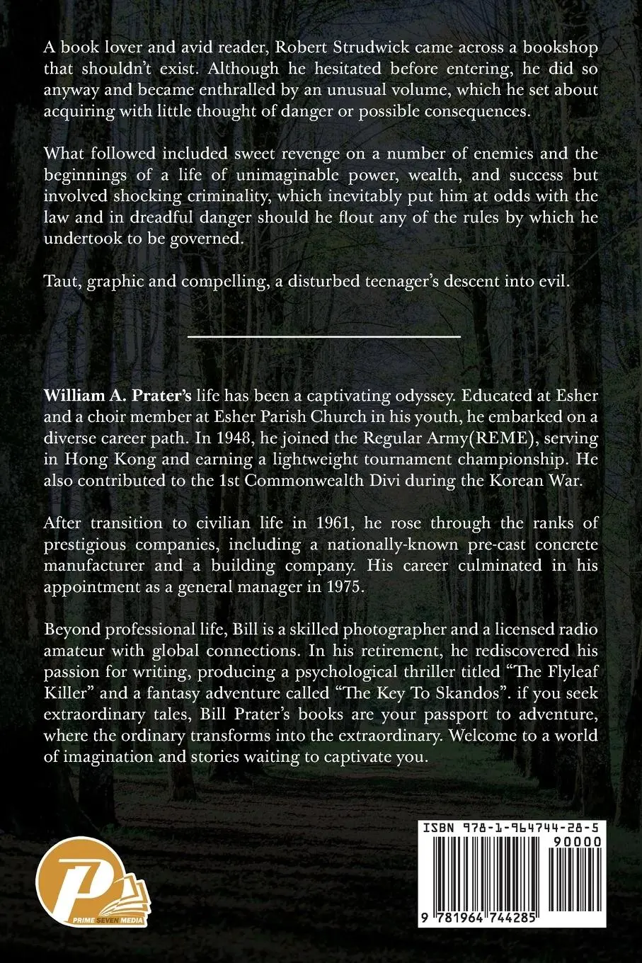 Rückseite: 9781964744285 | The Flyleaf Killer | William A. Prater | Taschenbuch | Englisch | 2024