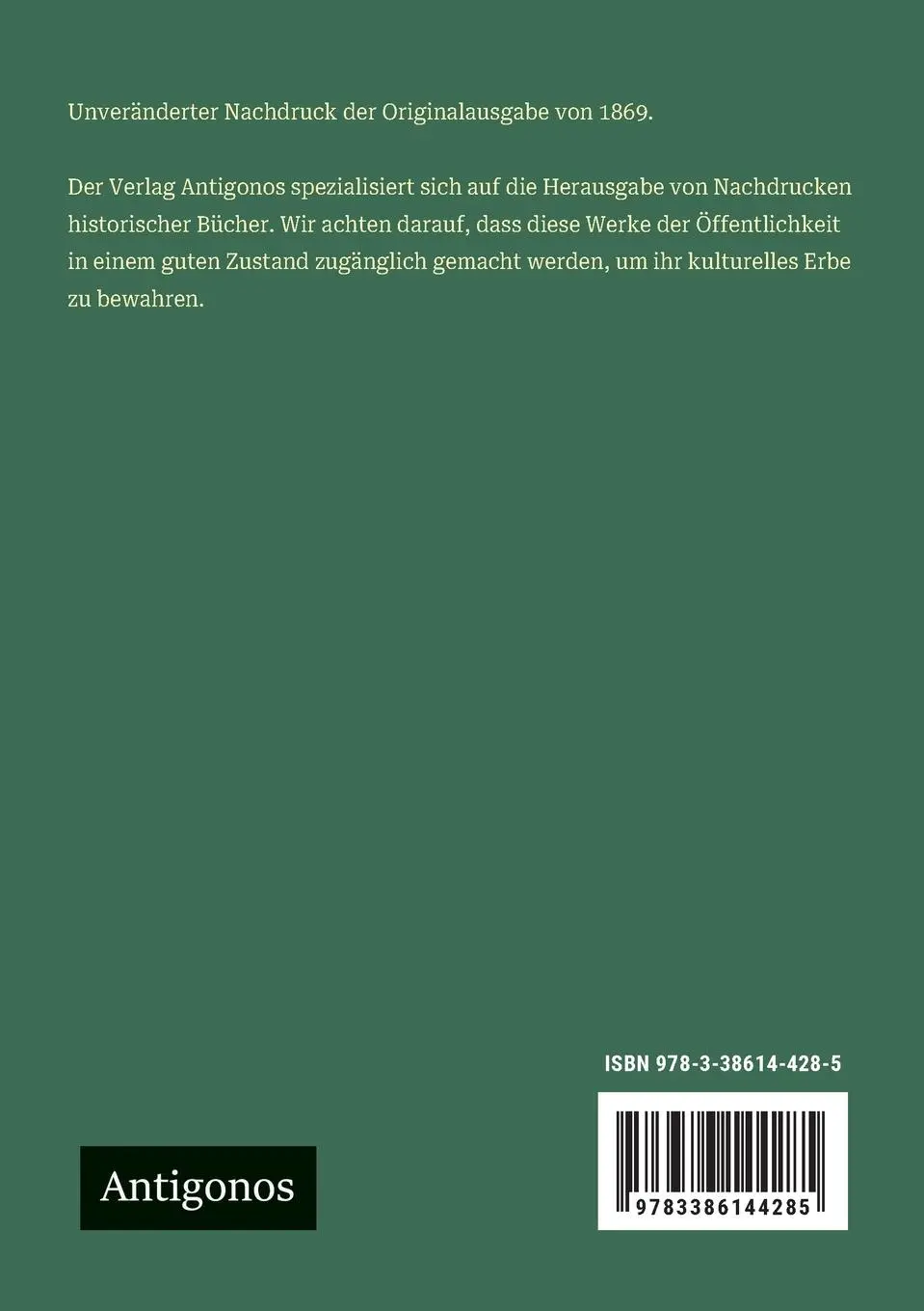 Rückseite: 9783386144285 | Der Seeschrecken auf den Auswanderer-Schiffen | C. C. Mahr | Buch