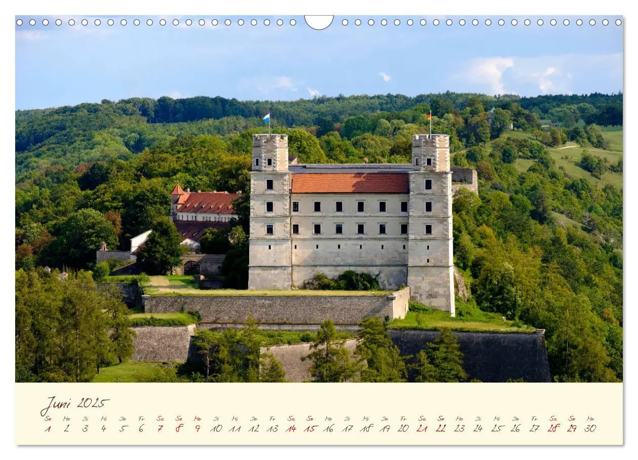 Bild: 9783435194285 | Burgen in Bayern Bayerns trutzige Vergangenheit (Wandkalender 2025...