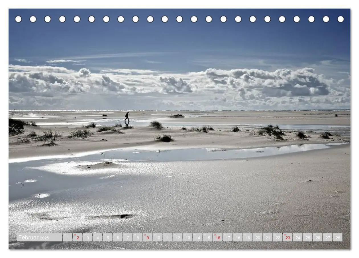 Bild: 9783435714285 | Amrum, die Perle in der Nordsee (Tischkalender 2025 DIN A5 quer),...