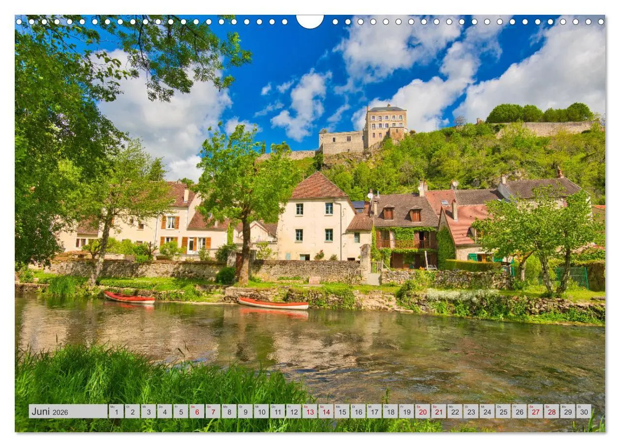 Bild: 9783457594285 | Frankreichs idyllische Dörfer (Wandkalender 2026 DIN A3 quer),...