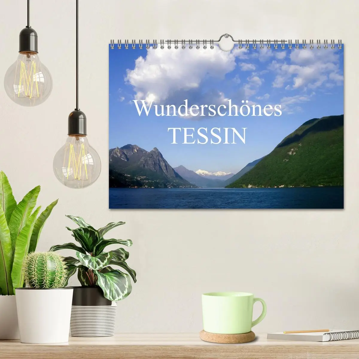 Bild: 9783516134285 | Wunderschönes Tessin (Wandkalender 2026 DIN A4 quer), CALVENDO...
