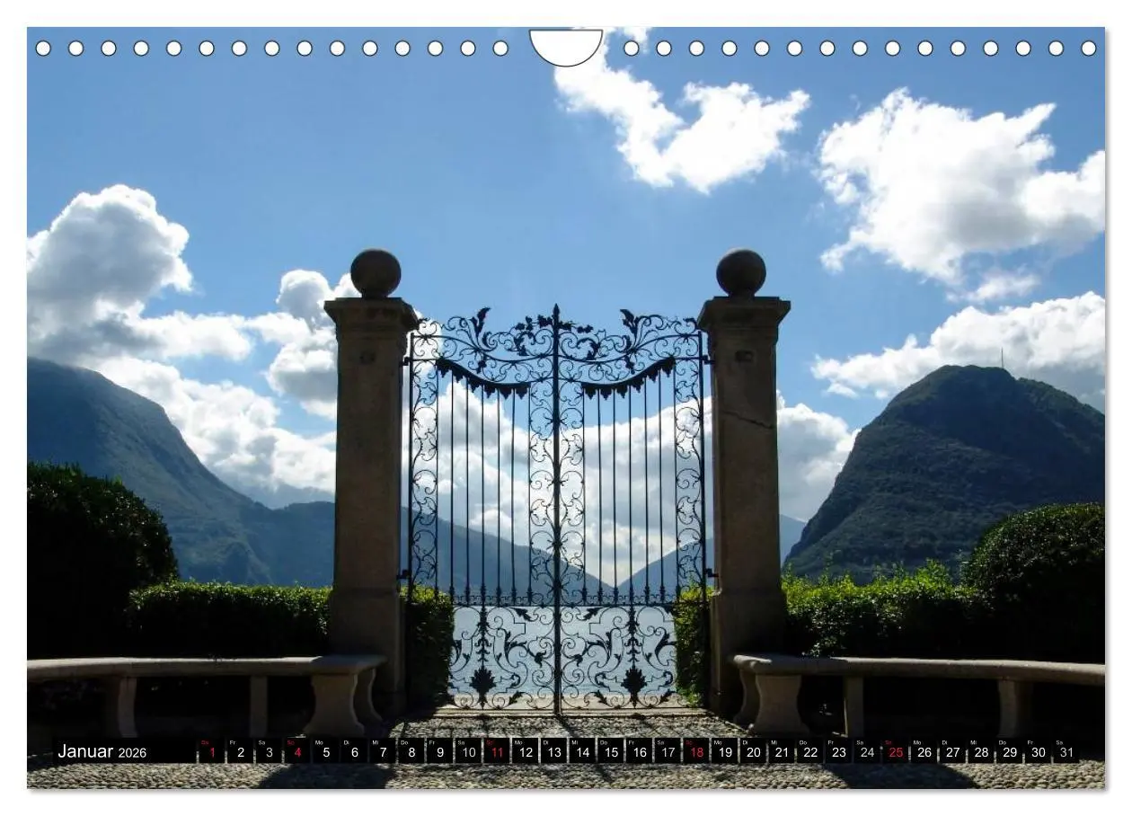 Bild: 9783516134285 | Wunderschönes Tessin (Wandkalender 2026 DIN A4 quer), CALVENDO...