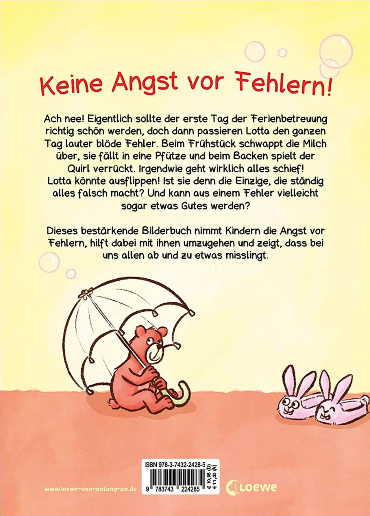 Bild: 9783743224285 | Fehler machen ist doch ganz normal! | Andrea Schütze | Buch | 48 S.