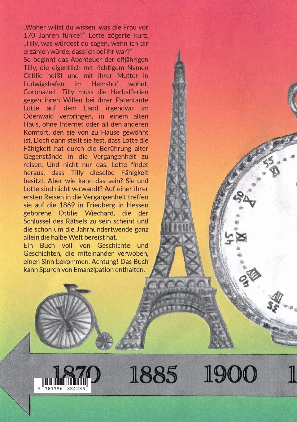 Rückseite: 9783756884285 | Ottilie | Anne Sagner | Taschenbuch | Paperback | 286 S. | Deutsch