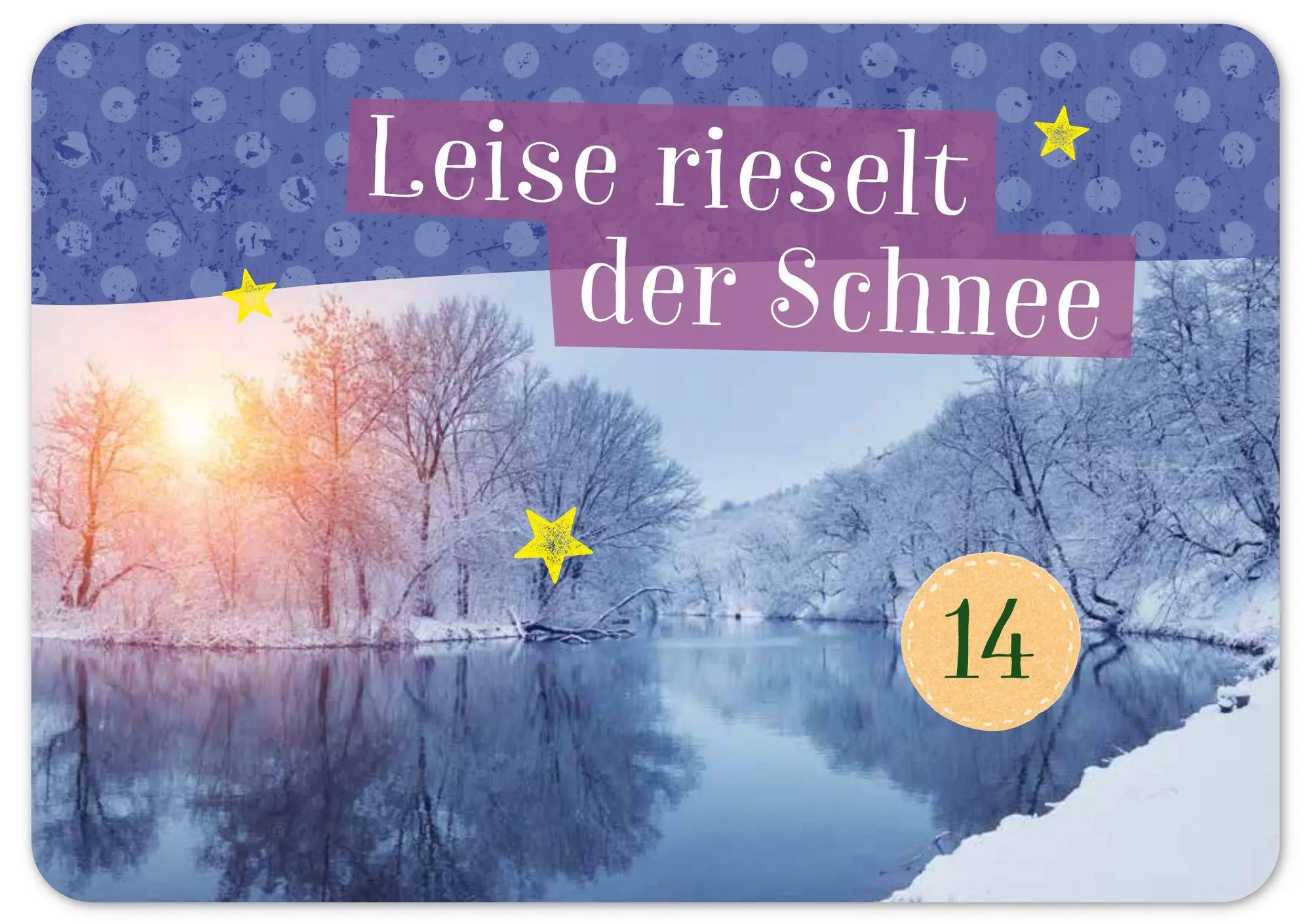Bild: 9783780614285 | Bald ist Weihnachten - 24 Karten für den Advent | Eckert | Taschenbuch