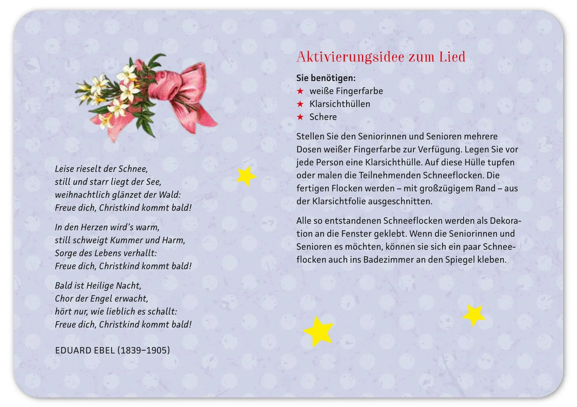 Bild: 9783780614285 | Bald ist Weihnachten - 24 Karten für den Advent | Eckert | Taschenbuch