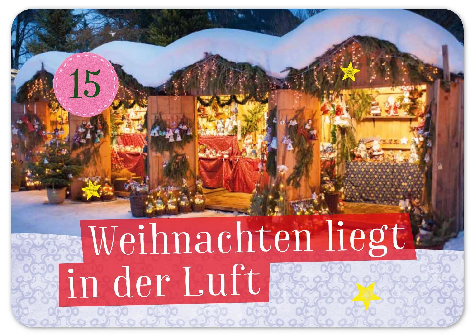 Bild: 9783780614285 | Bald ist Weihnachten - 24 Karten für den Advent | Eckert | Taschenbuch