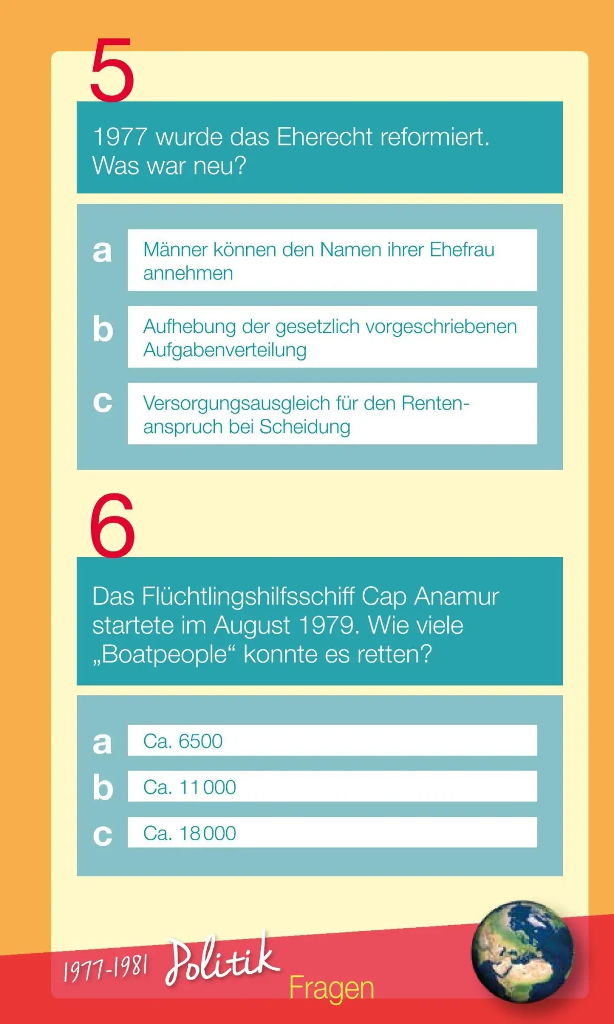 Bild: 9783831334285 | Wir vom Jahrgang 1977 - Das Quiz | Matthias Rickling | Taschenbuch