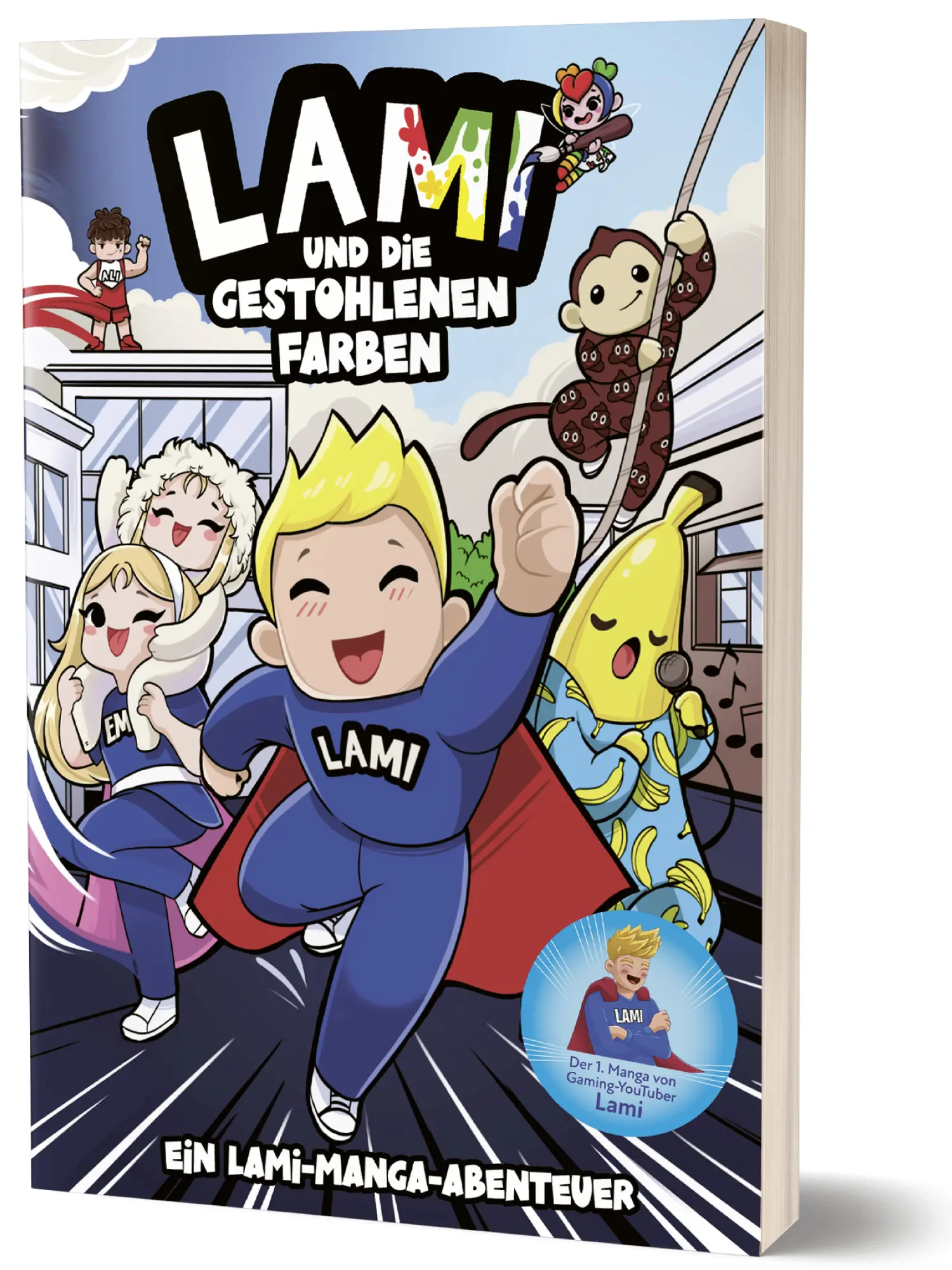 Cover: 9783960964285 | Lami und die gestohlenen Farben | Ein Lami-Manga-Abenteuer | Buch