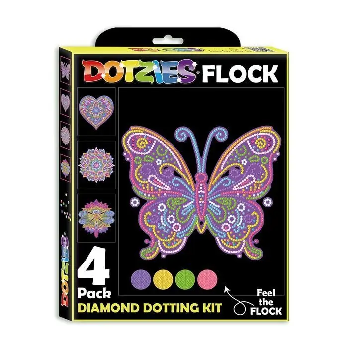 Cover: 4895225944385 | DOTZIES BY DIAMOND DOTZ - Diamond Painting Neon Mandalas | 2025