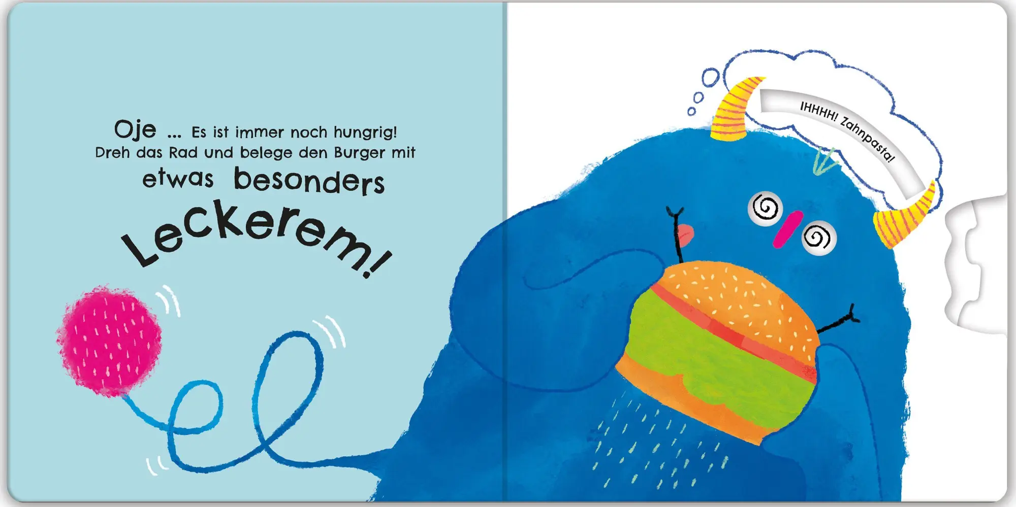 Bild: 9781035704385 | Dreh-das-Rad-Buch: Füttere dein Monster | Anna Milbourne | Buch | 2025