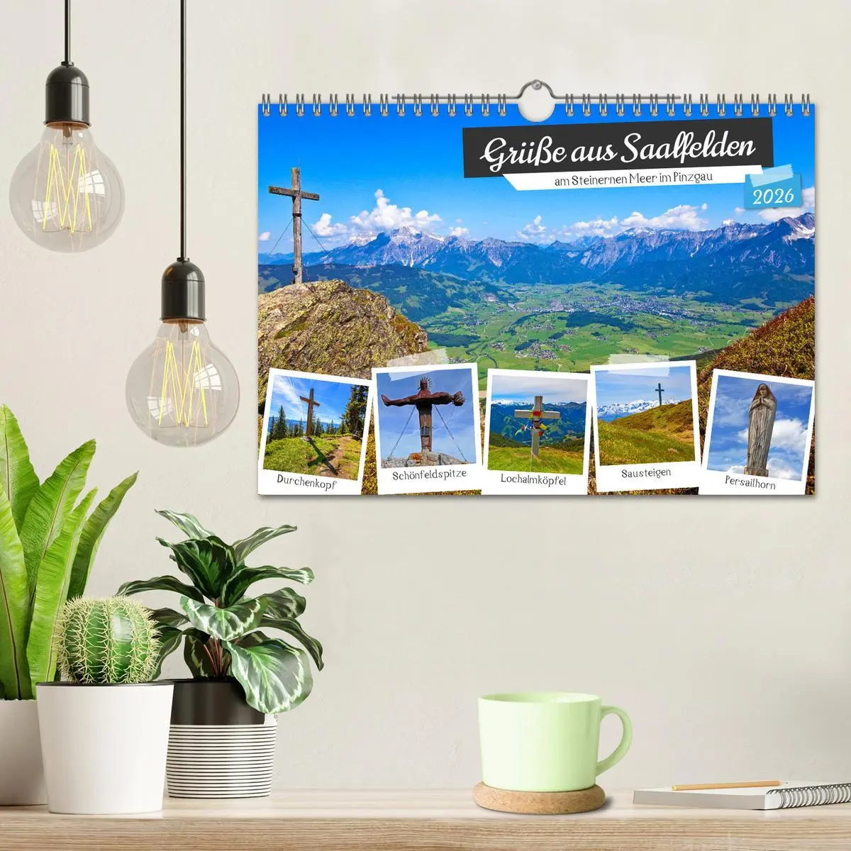 Bild: 9783457344385 | Grüße aus Saalfelden (Wandkalender 2026 DIN A4 quer), CALVENDO...