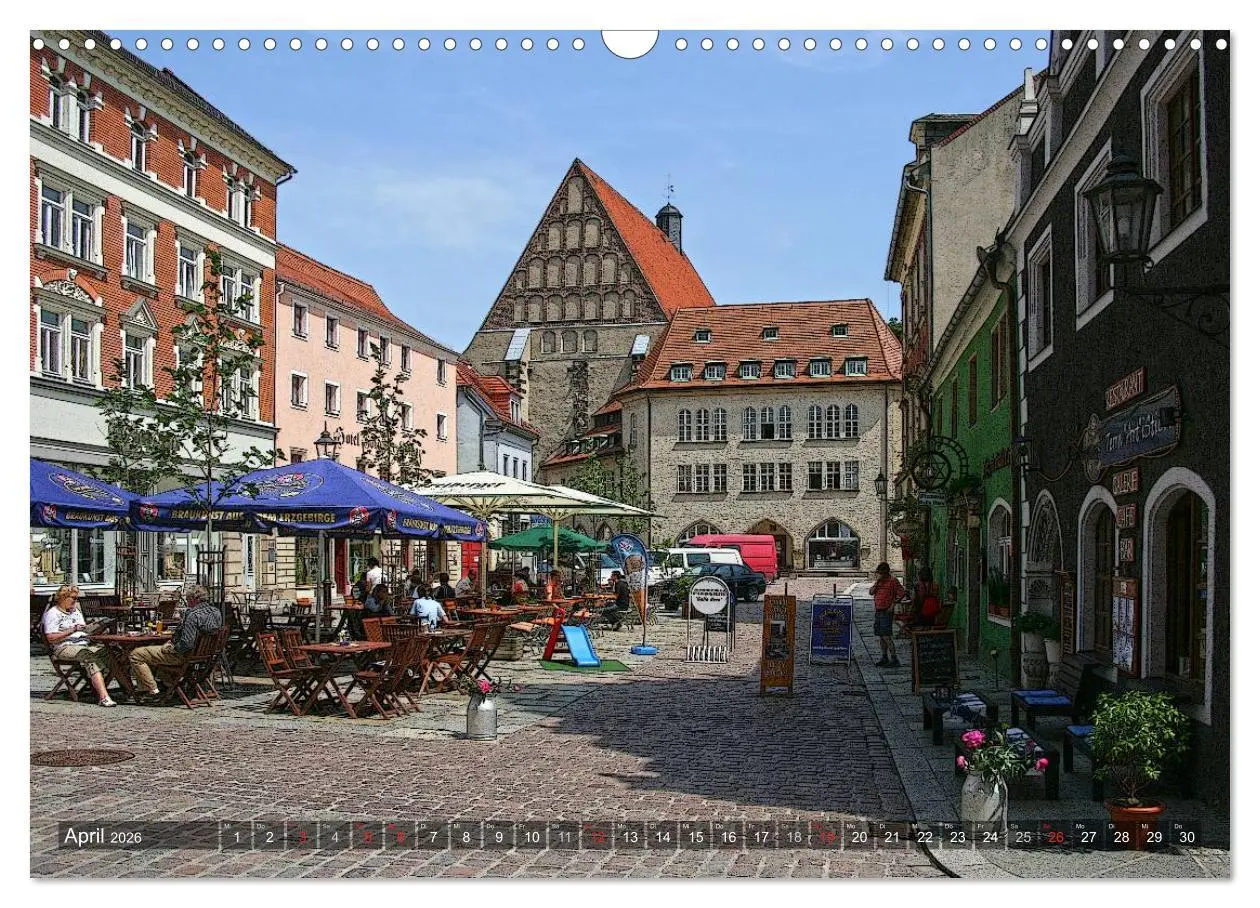 Bild: 9783516054385 | Das Jahr an der Elbe in Meißen (Wandkalender 2026 DIN A3 quer),...