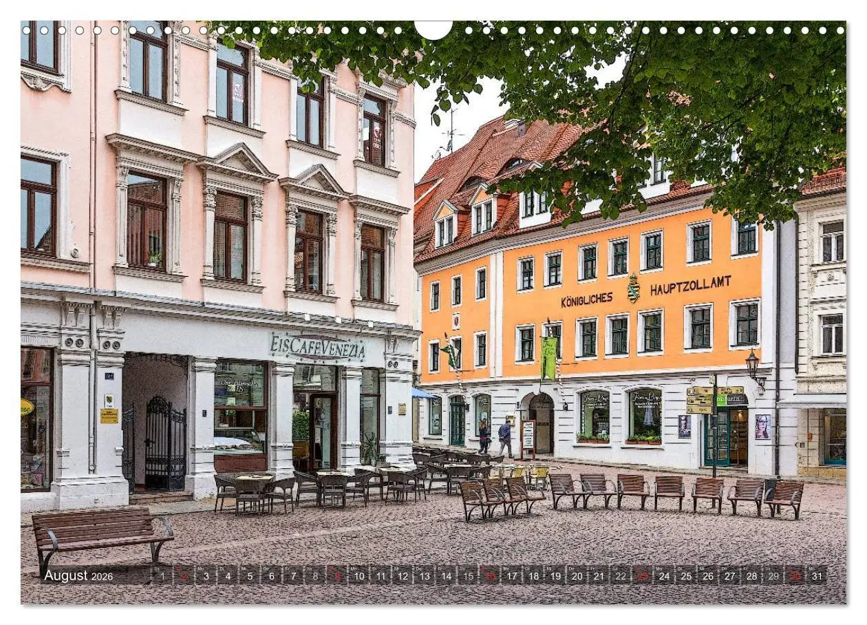Bild: 9783516054385 | Das Jahr an der Elbe in Meißen (Wandkalender 2026 DIN A3 quer),...