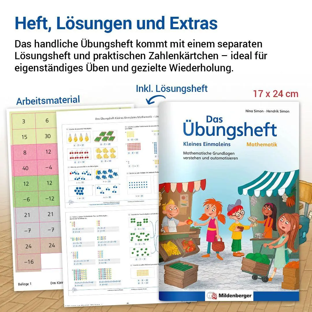 Bild: 9783619254385 | Das Übungsheft Mathematik - Kleines Einmaleins | Nina Simon (u. a.)