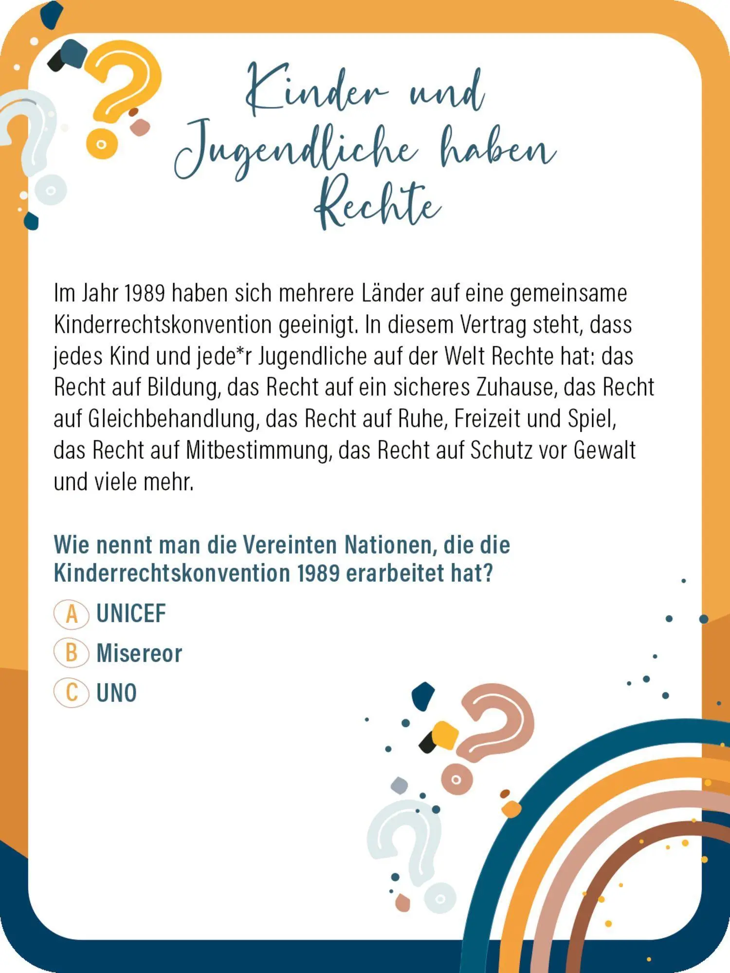 Bild: 9783649644385 | Schachtelspiel | Und was glaubst du? Das Quiz über deine Welt | Geßner
