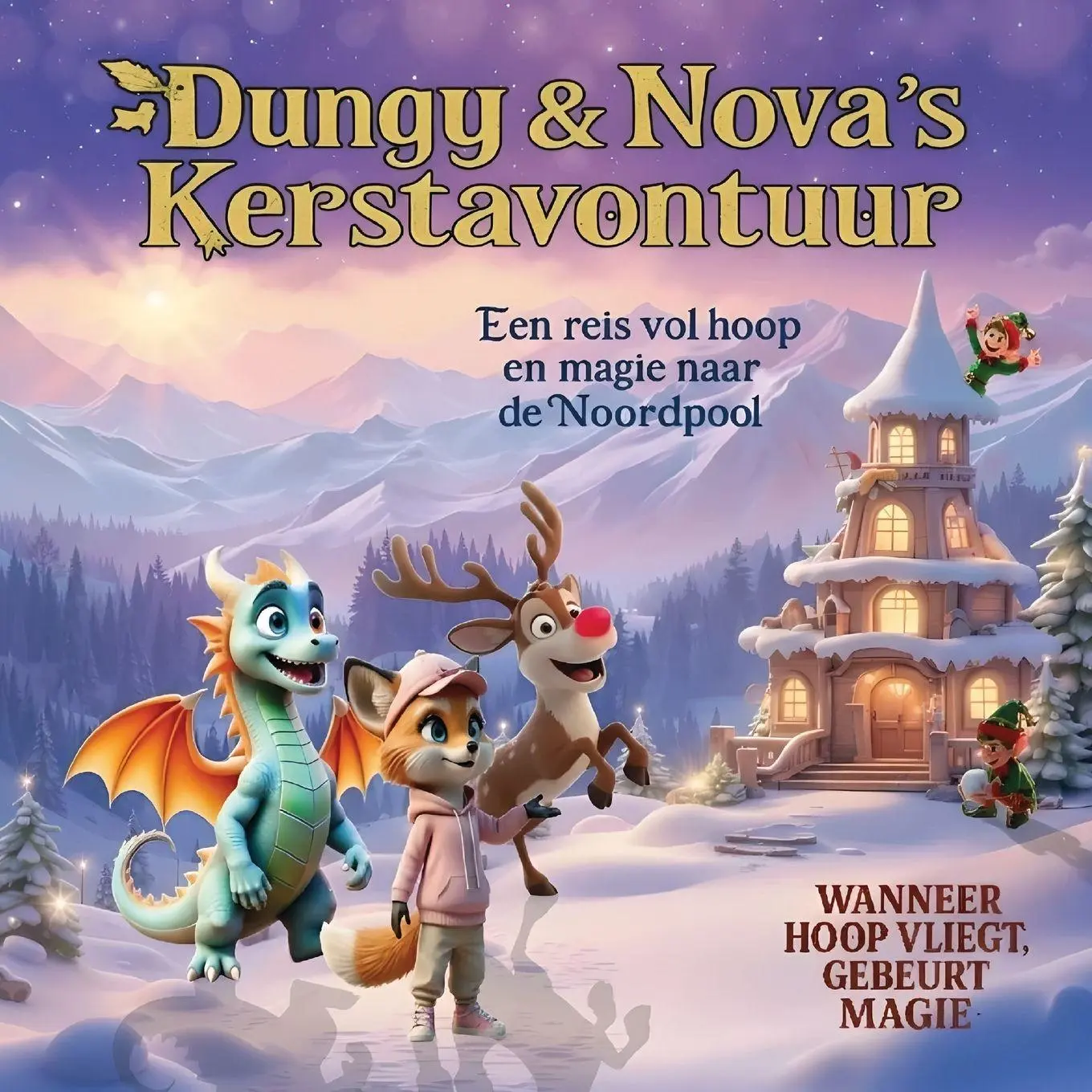Cover: 9789083594385 | Dungy &amp; Nova's Kerstavontuur | Kristof Coninx | Taschenbuch | 2025