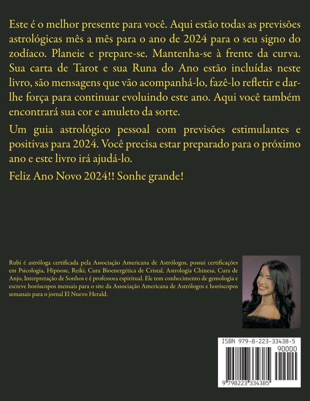 Rückseite: 9798223334385 | Escorpião Horóscopo 2024 | Rubi Astrólogas | Taschenbuch | 2023