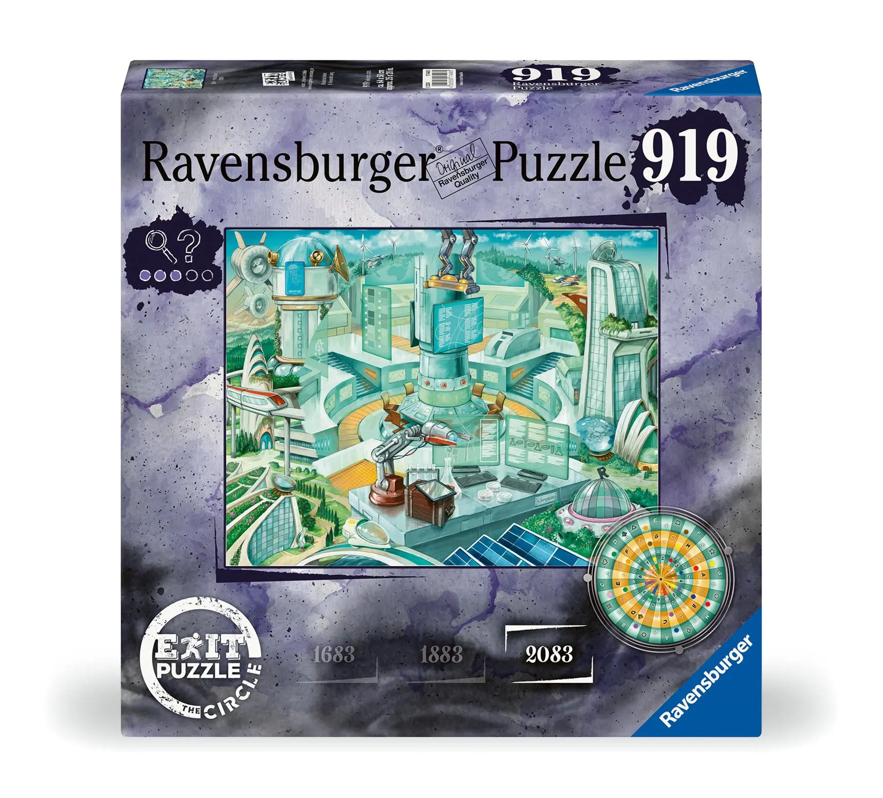 Cover: 4005556174485 | Erwachsenenpuzzle 919 Teile - Anno 2083 | Spiel | EXIT - the Circle