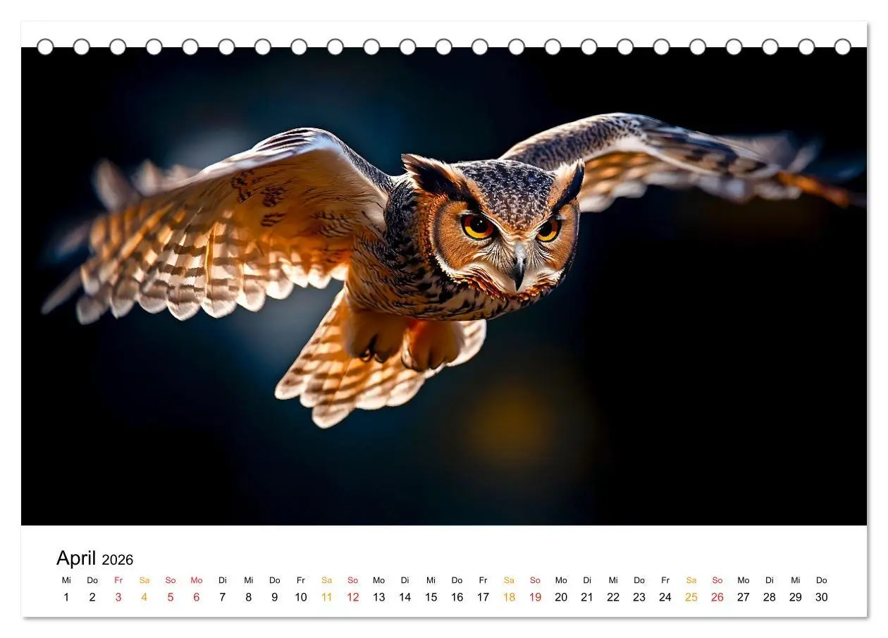 Bild: 9783457334485 | Wilde Tierwelt im Wald (Tischkalender 2026 DIN A5 quer), CALVENDO...