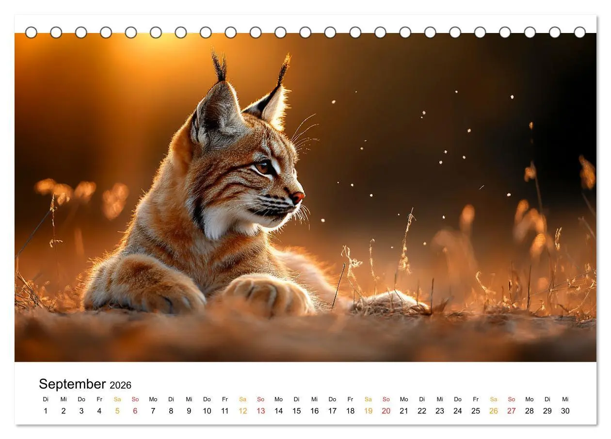 Bild: 9783457334485 | Wilde Tierwelt im Wald (Tischkalender 2026 DIN A5 quer), CALVENDO...
