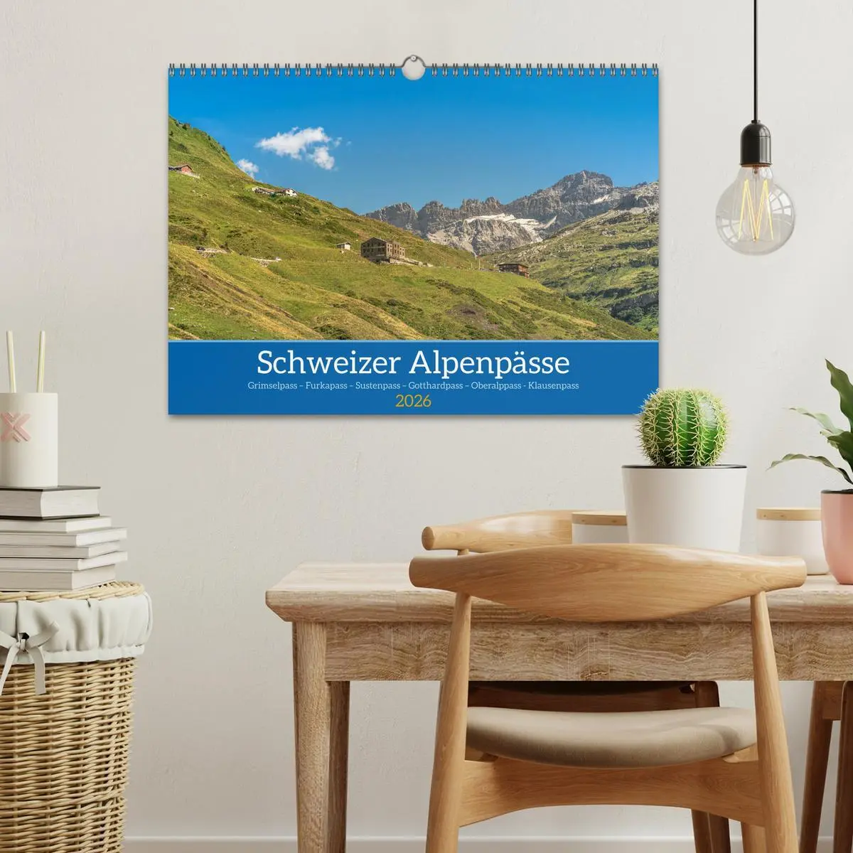 Bild: 9783457404485 | Schweizer Alpenpässe (Wandkalender 2026 DIN A3 quer), CALVENDO...