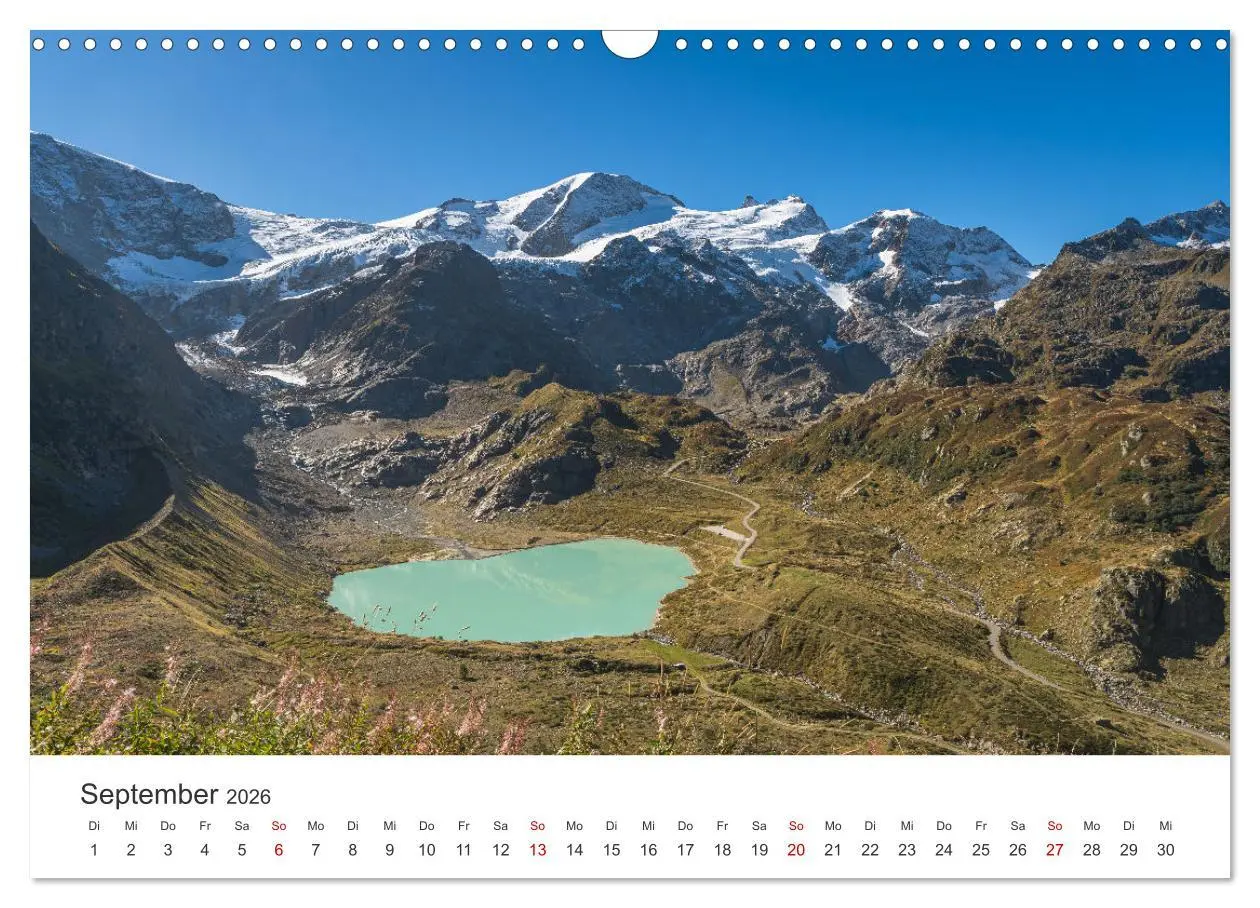 Bild: 9783457404485 | Schweizer Alpenpässe (Wandkalender 2026 DIN A3 quer), CALVENDO...