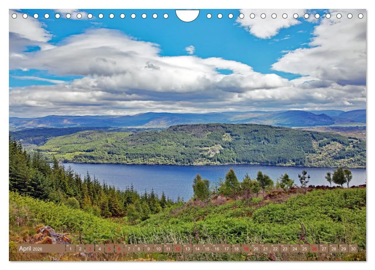 Bild: 9783457574485 | Urlaub in Schottland (Wandkalender 2026 DIN A4 quer), CALVENDO...