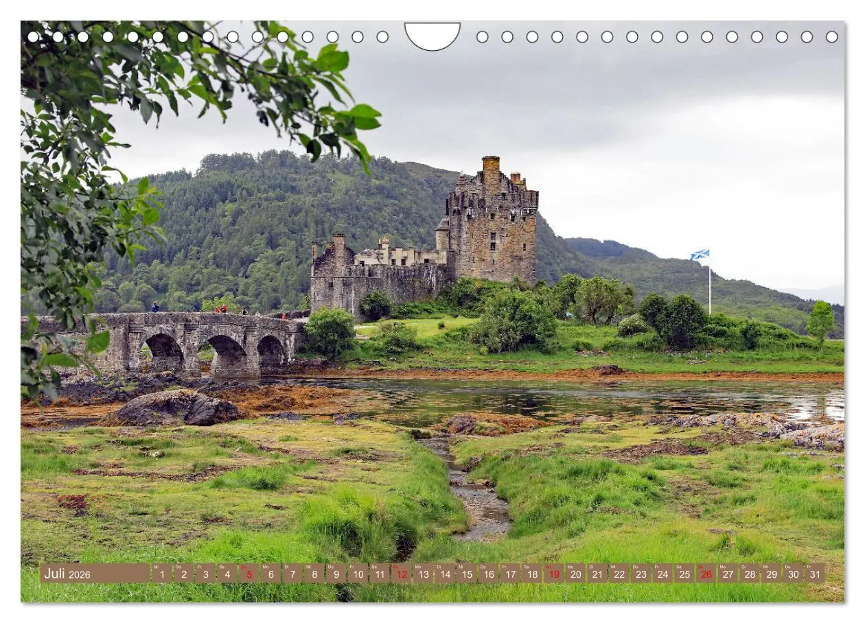 Bild: 9783457574485 | Urlaub in Schottland (Wandkalender 2026 DIN A4 quer), CALVENDO...