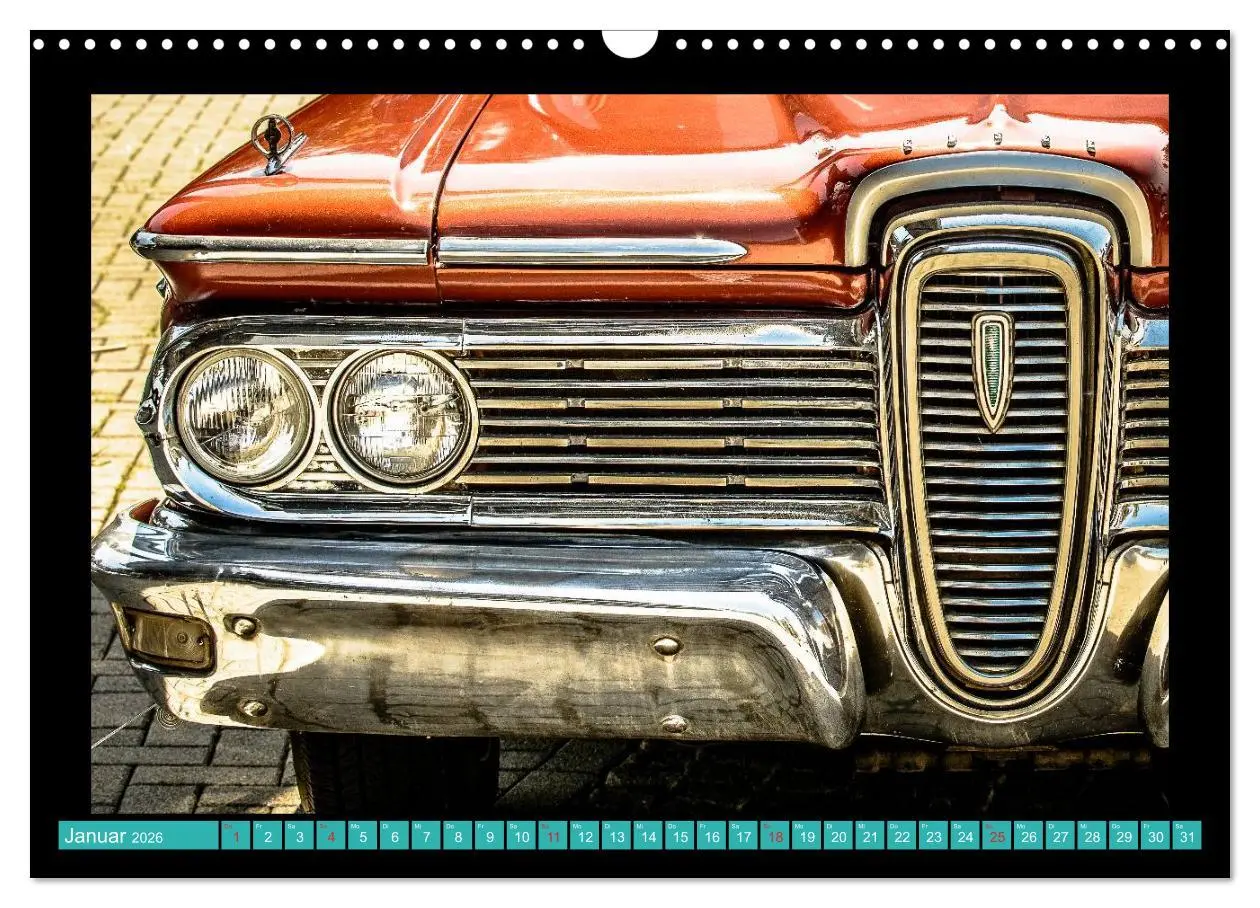 Bild: 9783516044485 | Edsel Schönheiten mit Charme (Wandkalender 2026 DIN A3 quer),...