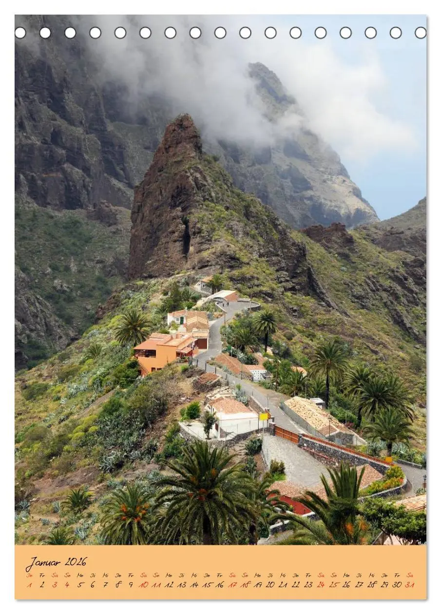 Bild: 9783516424485 | Vulkaninsel Teneriffa (Tischkalender 2026 DIN A5 hoch), CALVENDO...