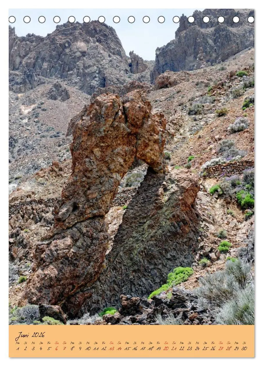 Bild: 9783516424485 | Vulkaninsel Teneriffa (Tischkalender 2026 DIN A5 hoch), CALVENDO...