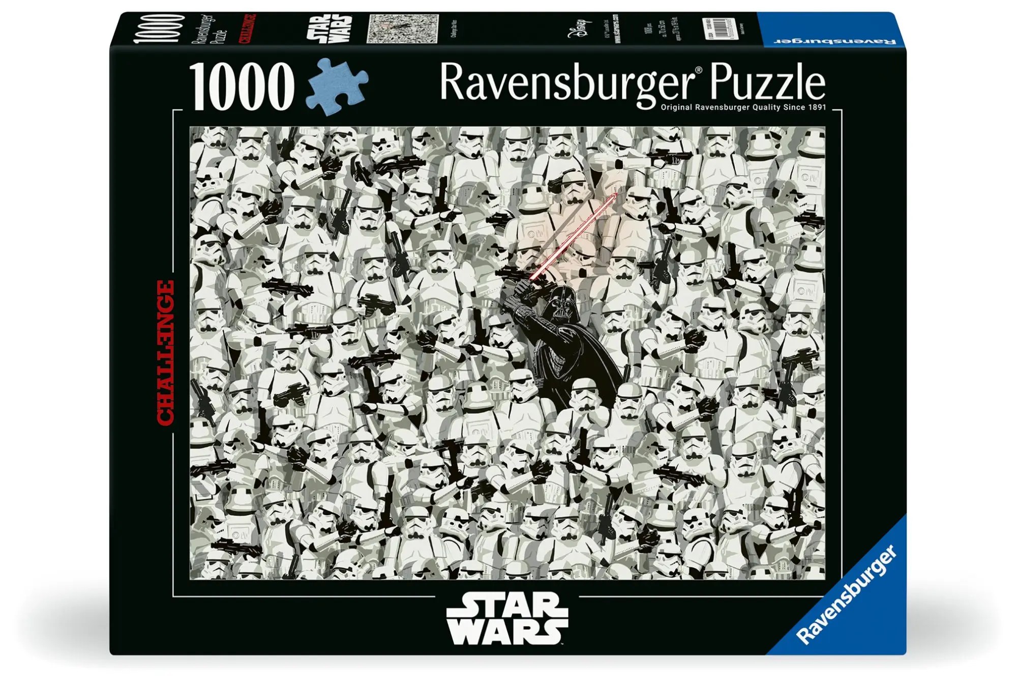 Cover: 4005555004585 | Erwachsenenpuzzle 1000 Teile - Challenge Star Wars | Spiel | Challenge