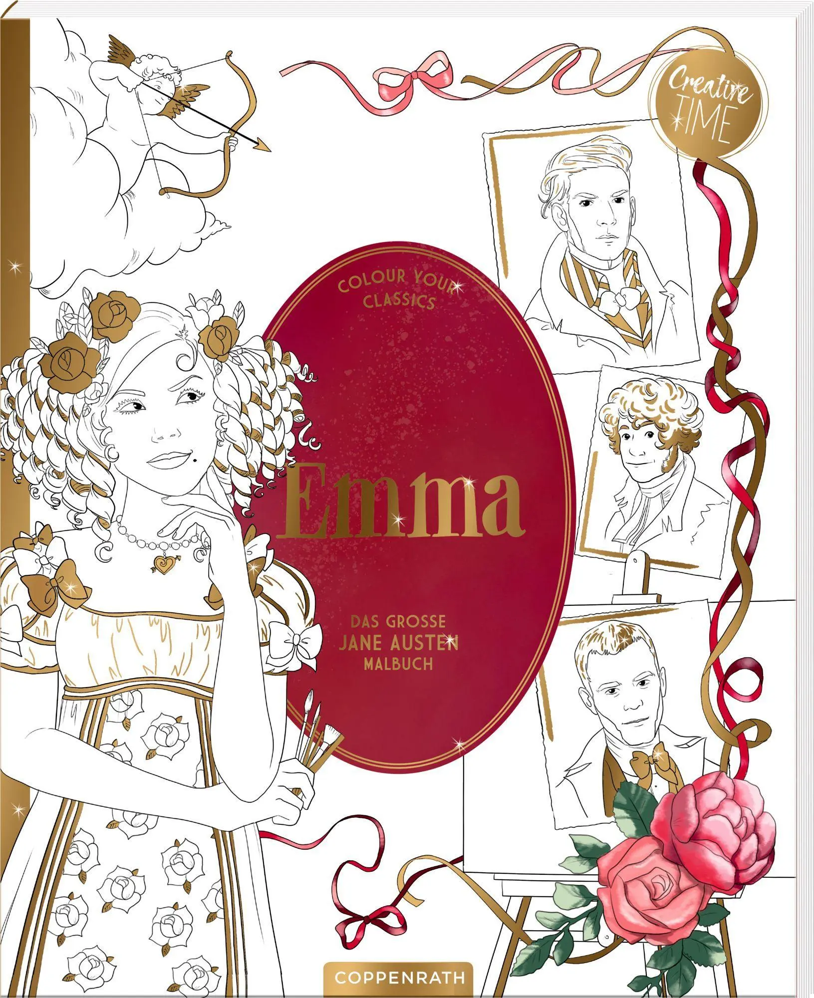 Cover: 4050003954585 | Emma - Das große Jane Austen-Malbuch | Colour your Classics | Sallé