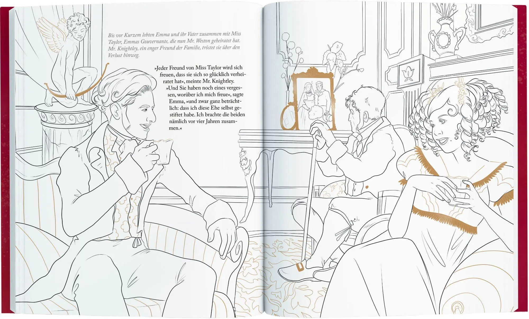 Bild: 4050003954585 | Emma - Das große Jane Austen-Malbuch | Colour your Classics | Sallé