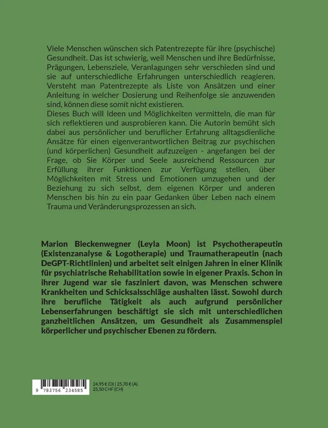 Rückseite: 9783756234585 | Patentrezepte gibt es nicht - oder doch ?! | Bleckenwegner (u. a.)