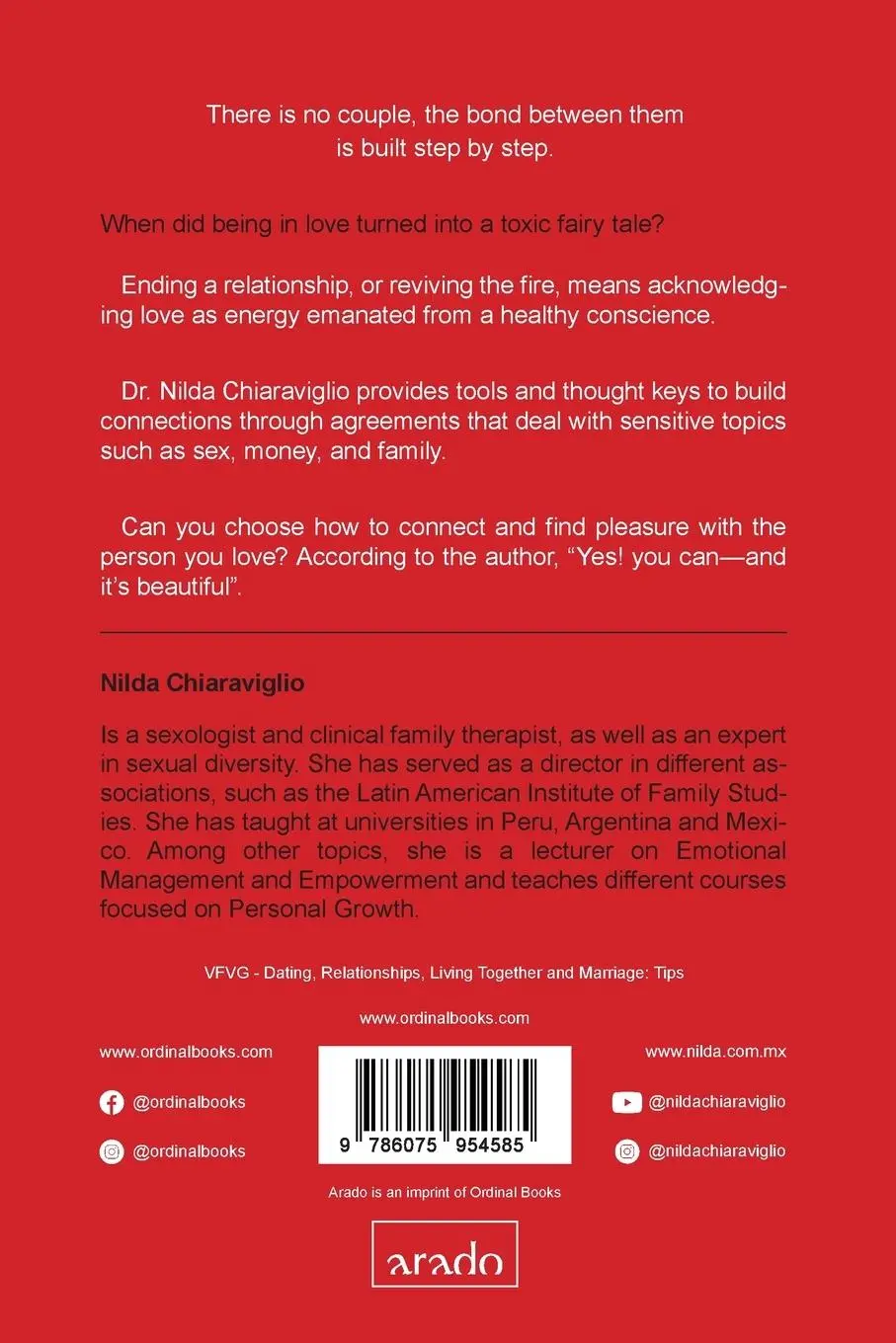 Rückseite: 9786075954585 | There is no couple | Nilda Chiaraviglio | Taschenbuch | Englisch