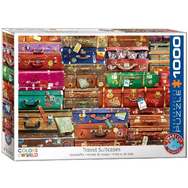 Cover: 628136654685 | Reisekoffer (Puzzle) | Spiel | In Spielebox | 6000-5468 | 2020